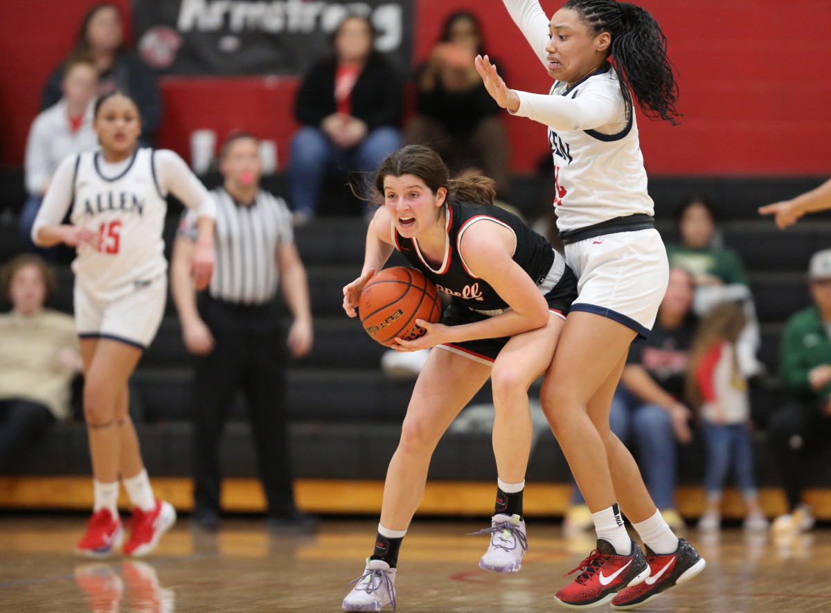 Coppell Allen Texas 6A UIL girls basketball bi-district playoffs 021323 Brian McLean 14